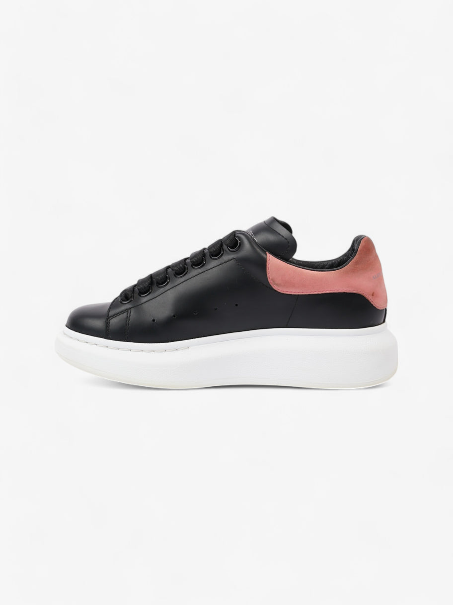 Alexander McQueen Oversized Sneakers Black / Pink Tab Leather EU 36 UK 3 Image 3