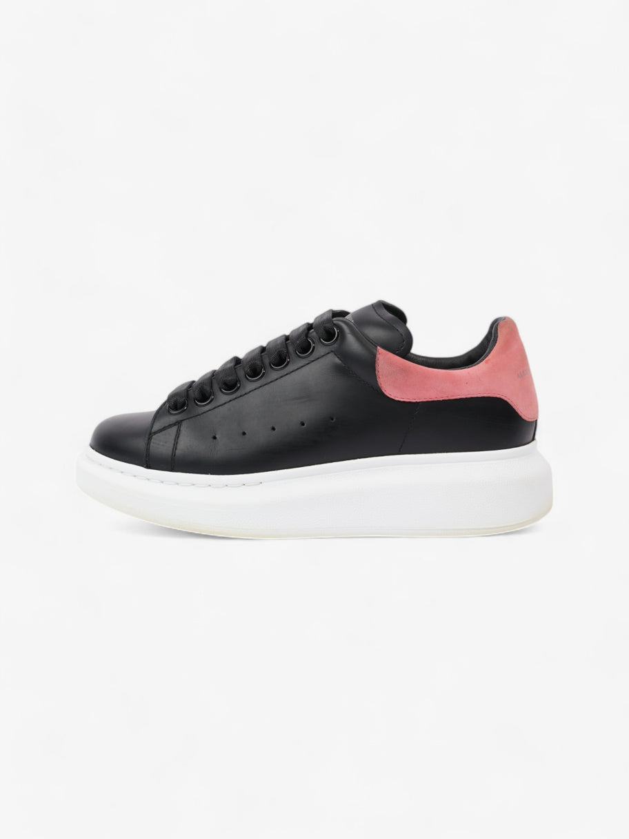 Alexander McQueen Oversized Sneakers Black / Pink Tab Leather EU 36 UK 3 Image 5