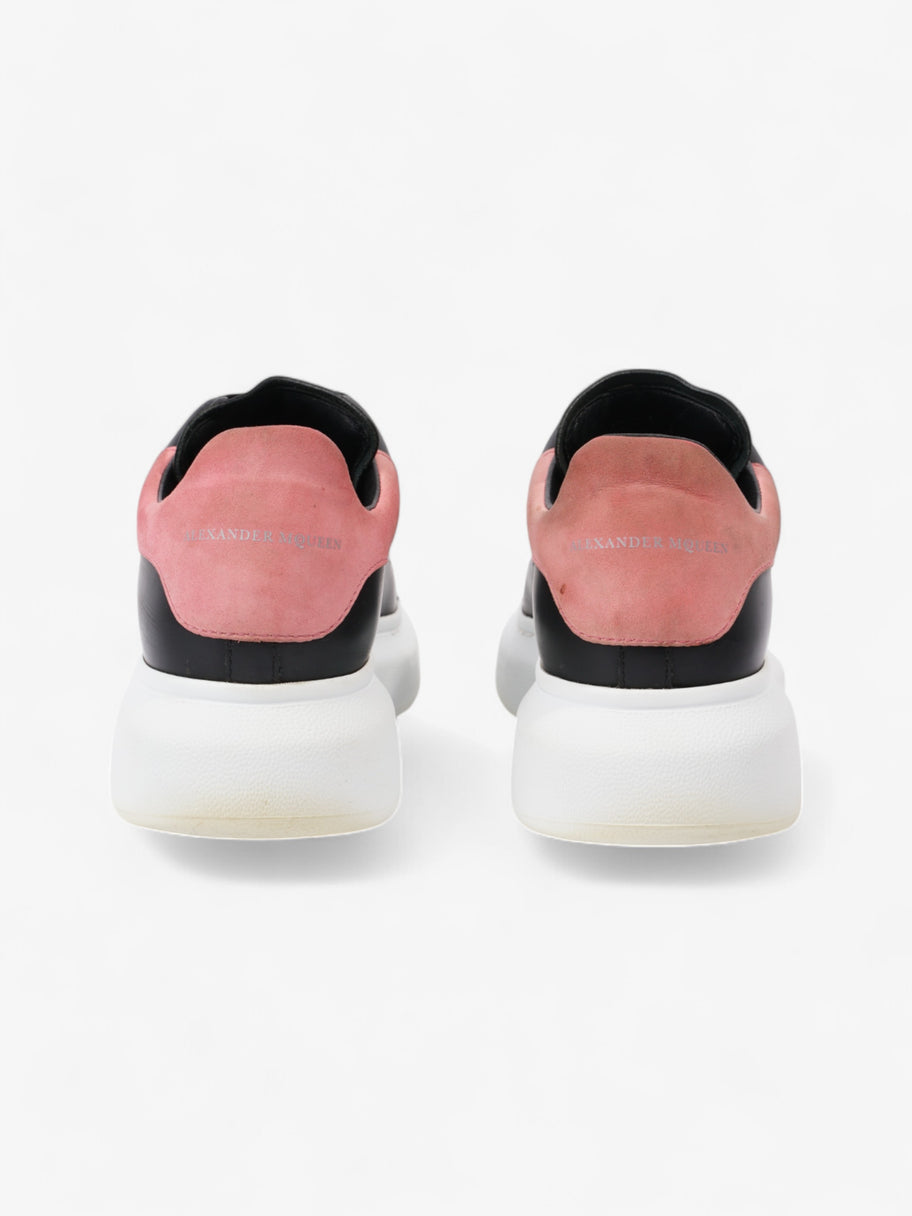 Alexander McQueen Oversized Sneakers Black / Pink Tab Leather EU 36 UK 3 Image 6