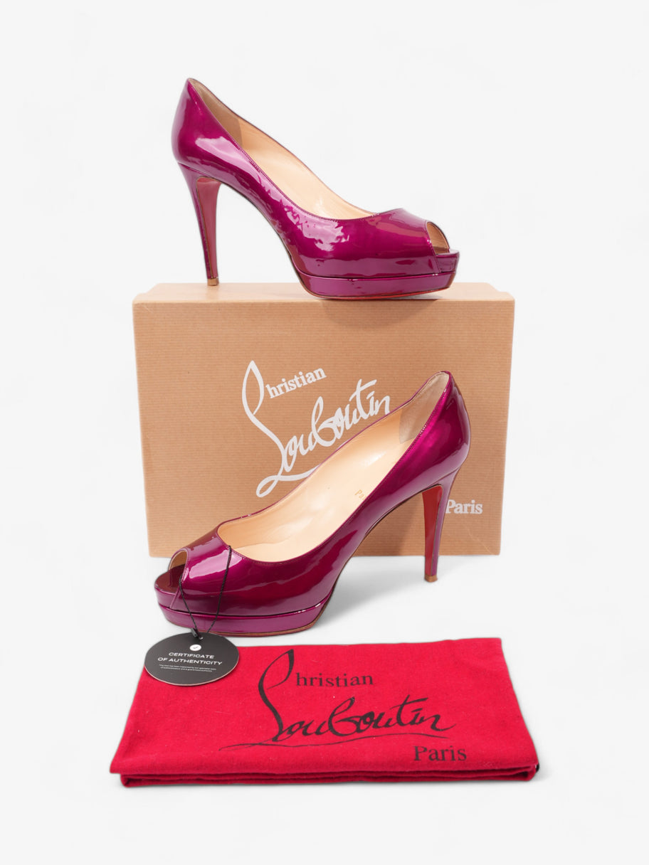 Christian Louboutin Altadma Heels 100 Purple Patent Leather EU 40 UK 7 Image 10