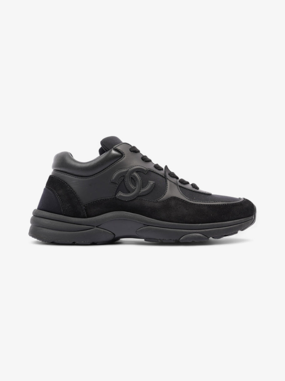 Chanel CC Runners  Black Suede EU 39.5 UK 6.5 Image 1