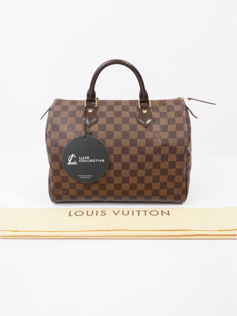 Louis Vuitton Speedy Damier Ebene Canvas 30 Image 10