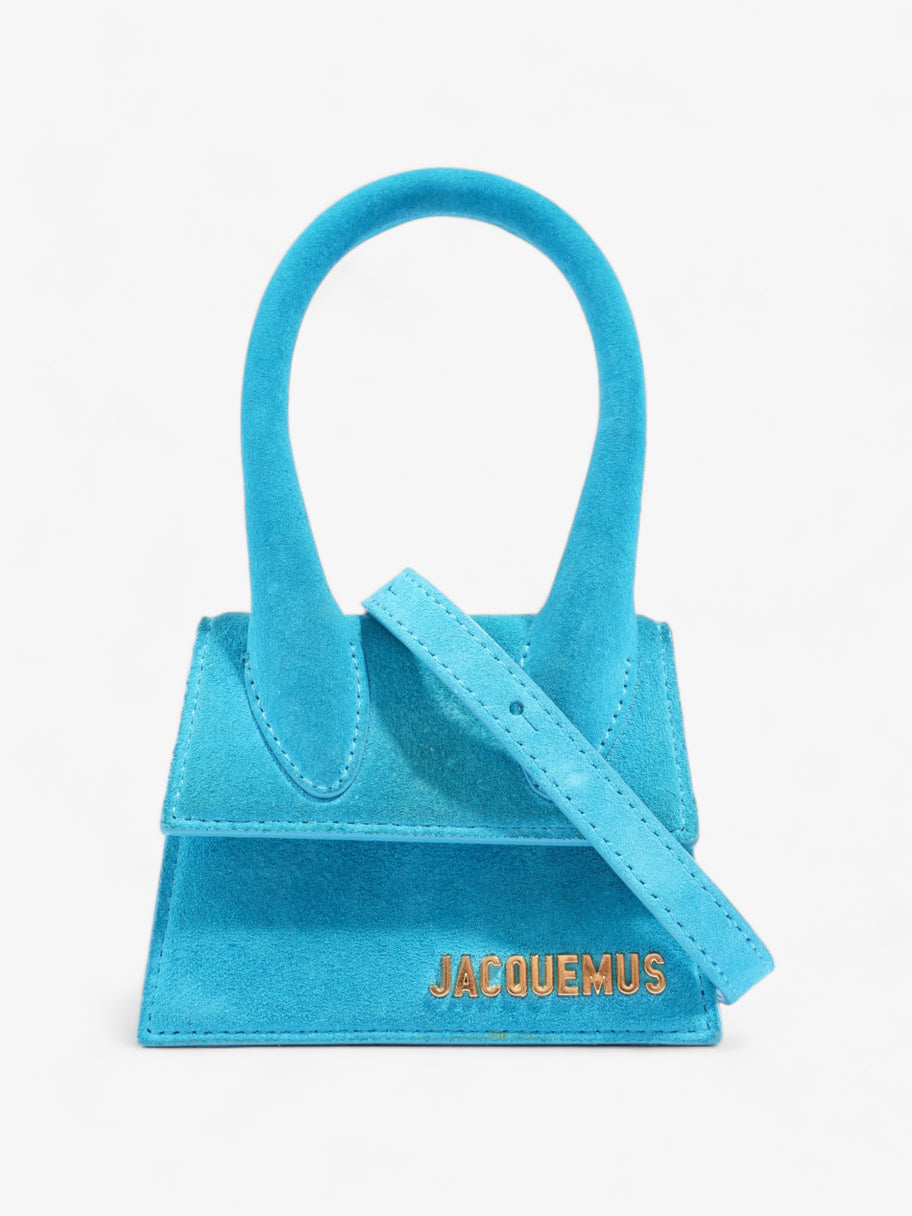 Jacquemus Le Chiquito Blue Suede Image 1