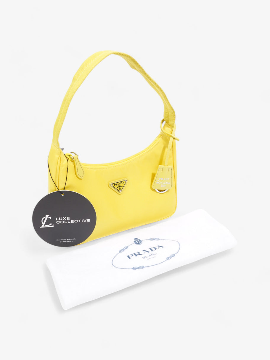 Prada nylon yellow sale