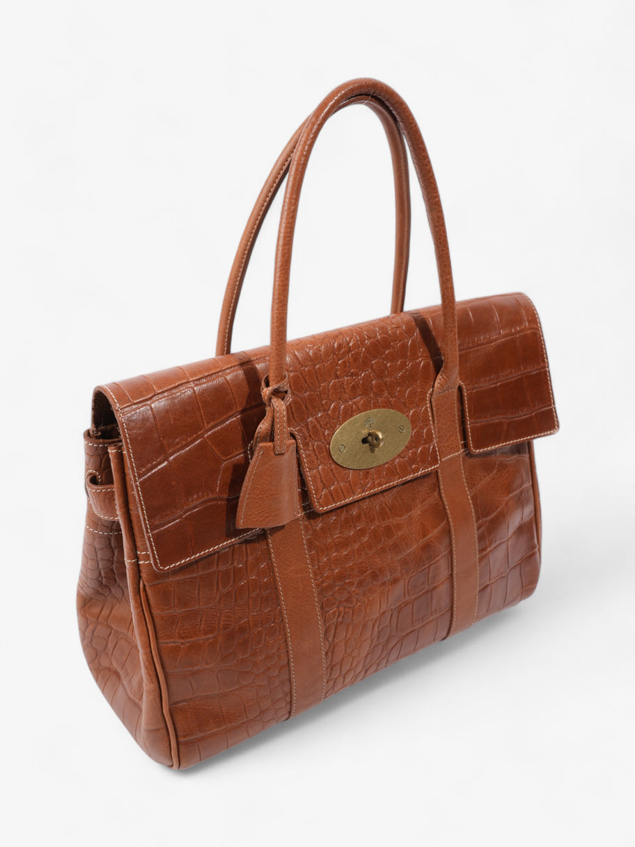 Mulberry Bayswater Oak Embossed Leather Image 7