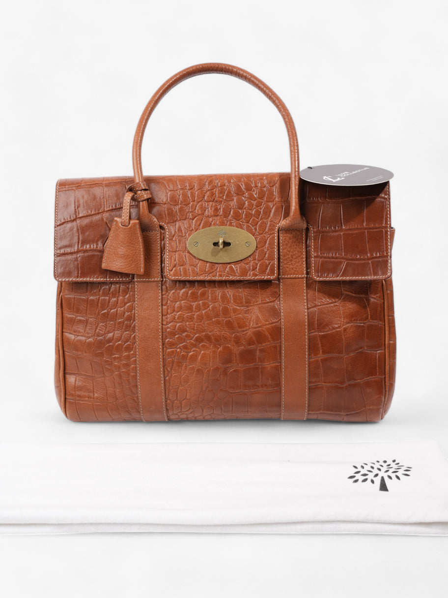 Mulberry Bayswater Oak Embossed Leather Image 10