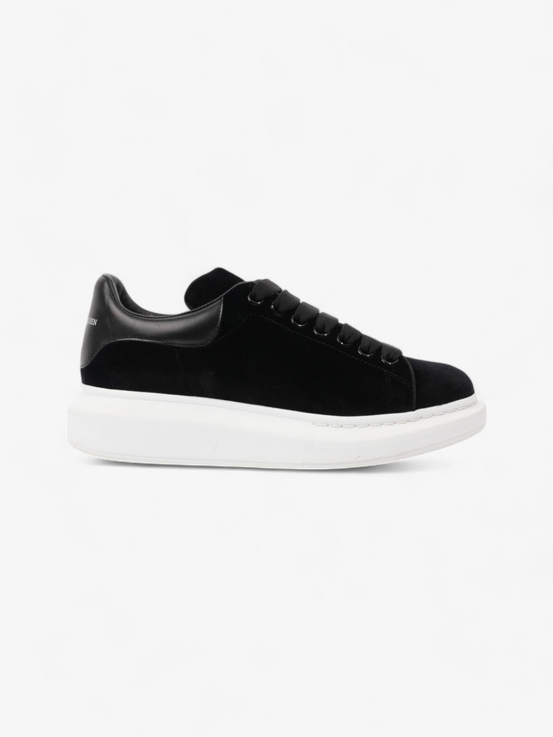  Alexander McQueen Oversized Sneakers Black Velvet EU 37 UK 4