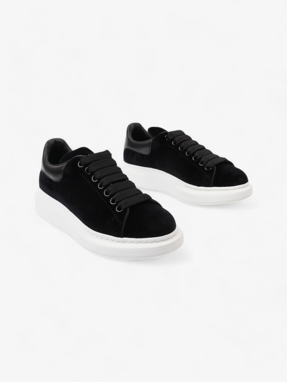 Alexander McQueen Oversized Sneakers Black Velvet EU 37 UK 4 Image 2