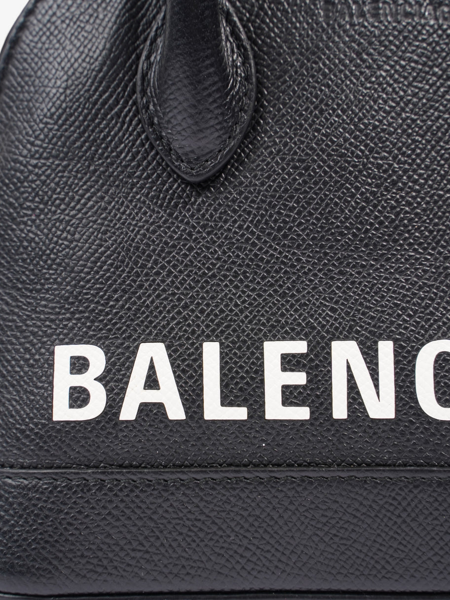 Balenciaga Ville Black / White Calfskin Leather XXS Image 7