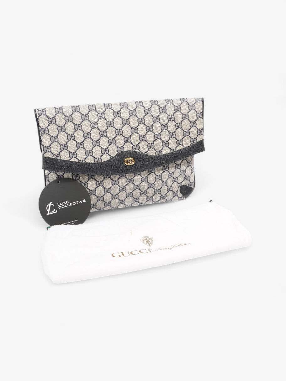 Gucci GG Clutch Black / GG Supreme Canvas Image 9