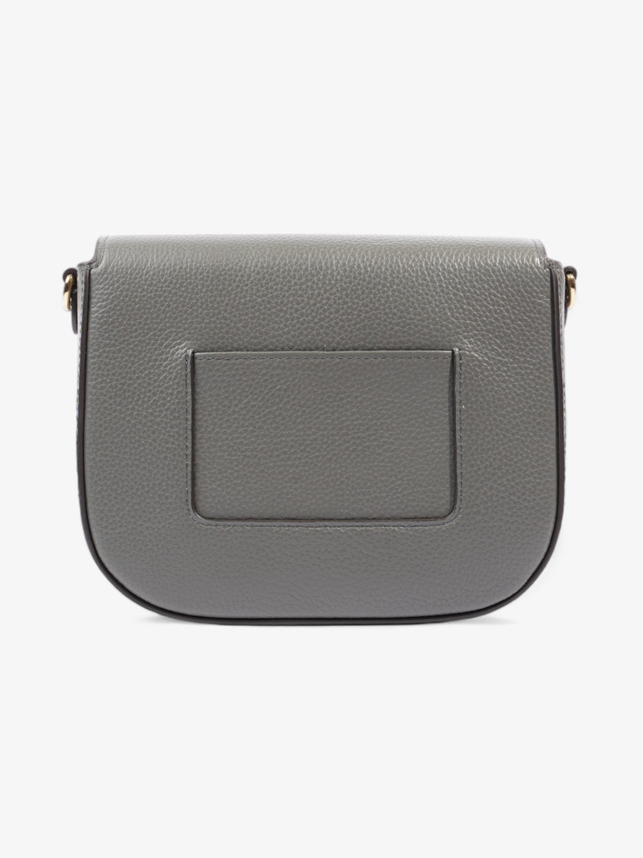 Mulberry Small Darley Satchel Grey Grained Leather Luxe Collective