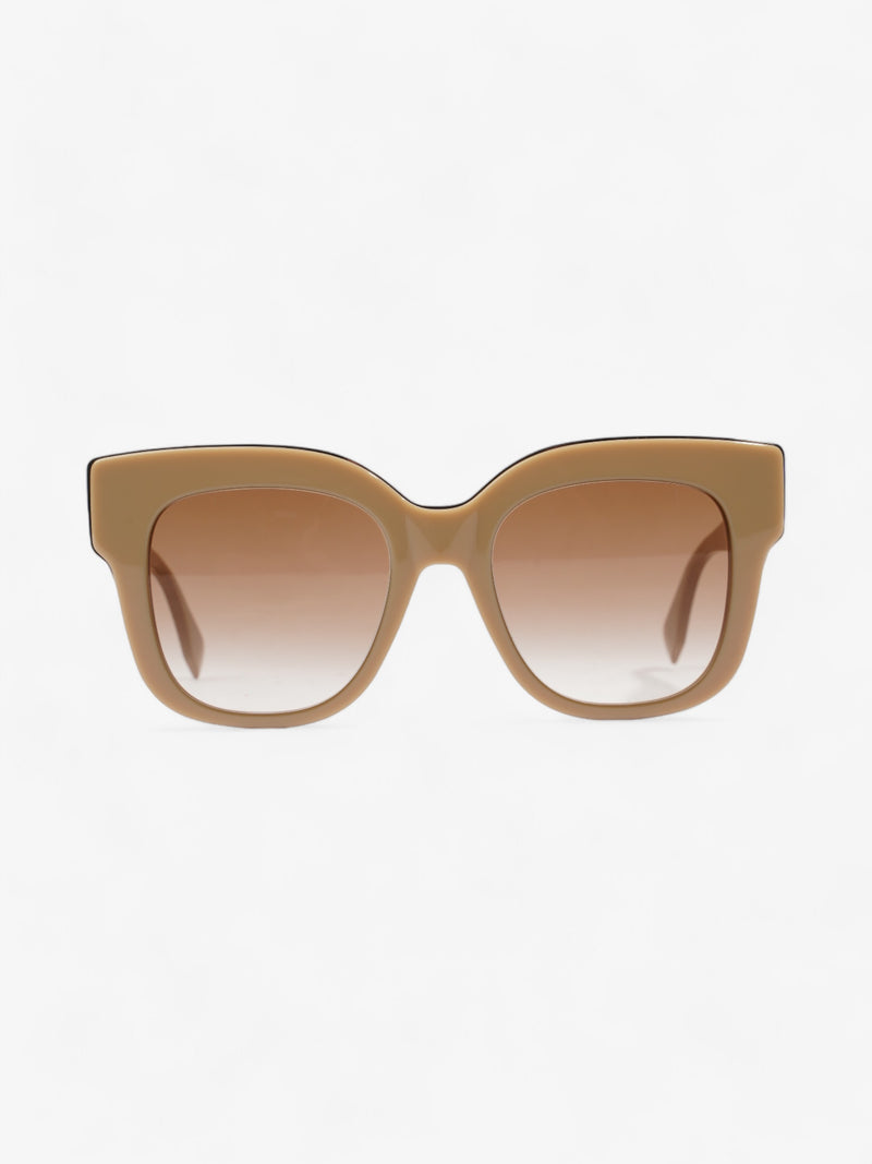  Fendi F is Fendi Sunglasses Beige Acetate 145mm