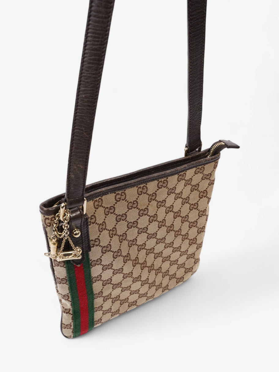 Gucci Sherry Line GG Supreme / Red / Green Canvas Image 7