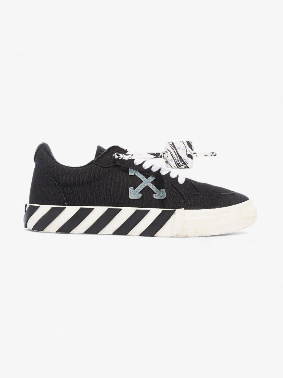 Off white black low top sneakers online