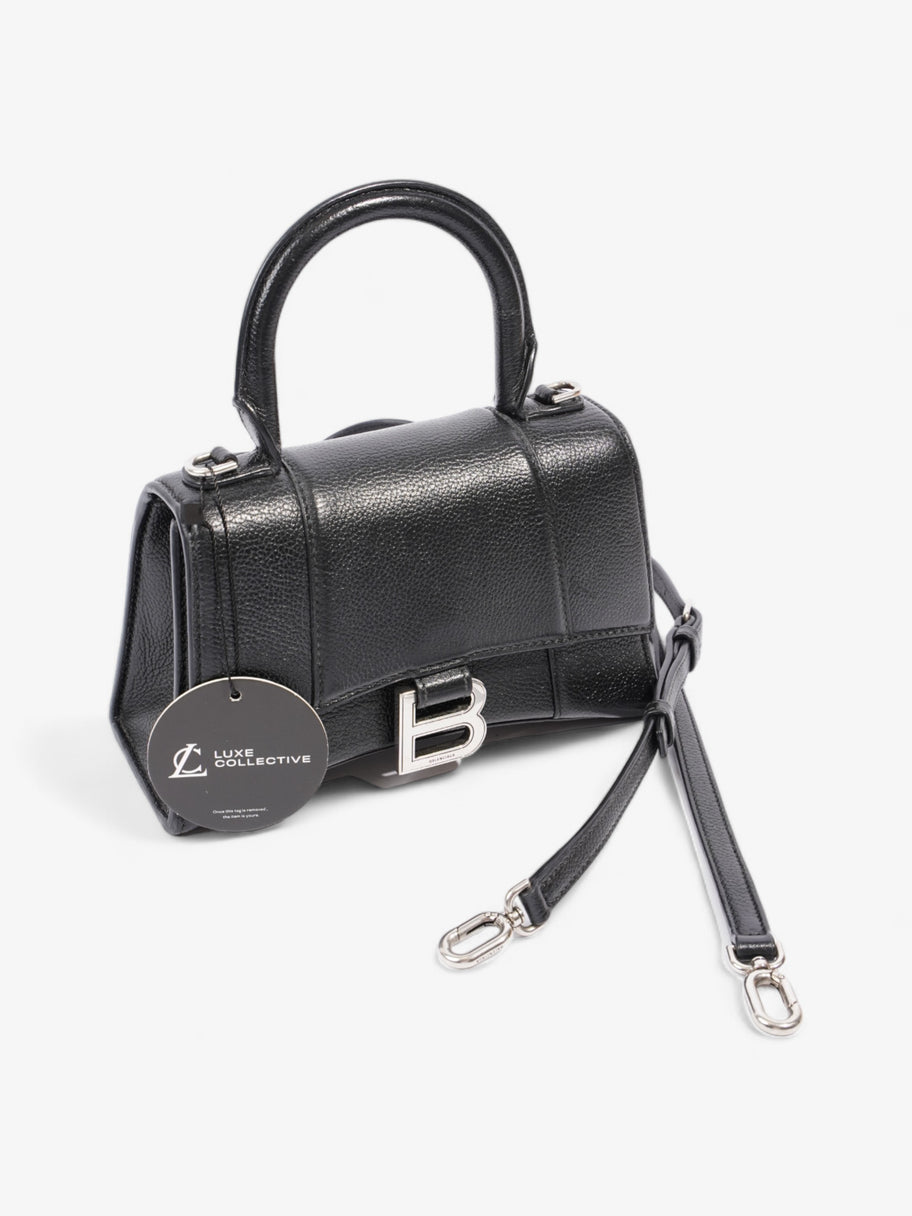 Balenciaga Hourglass Black Leather XS Image 9