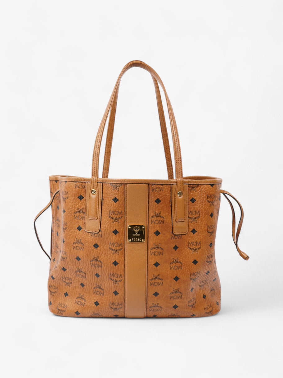 Brown mcm bag best sale