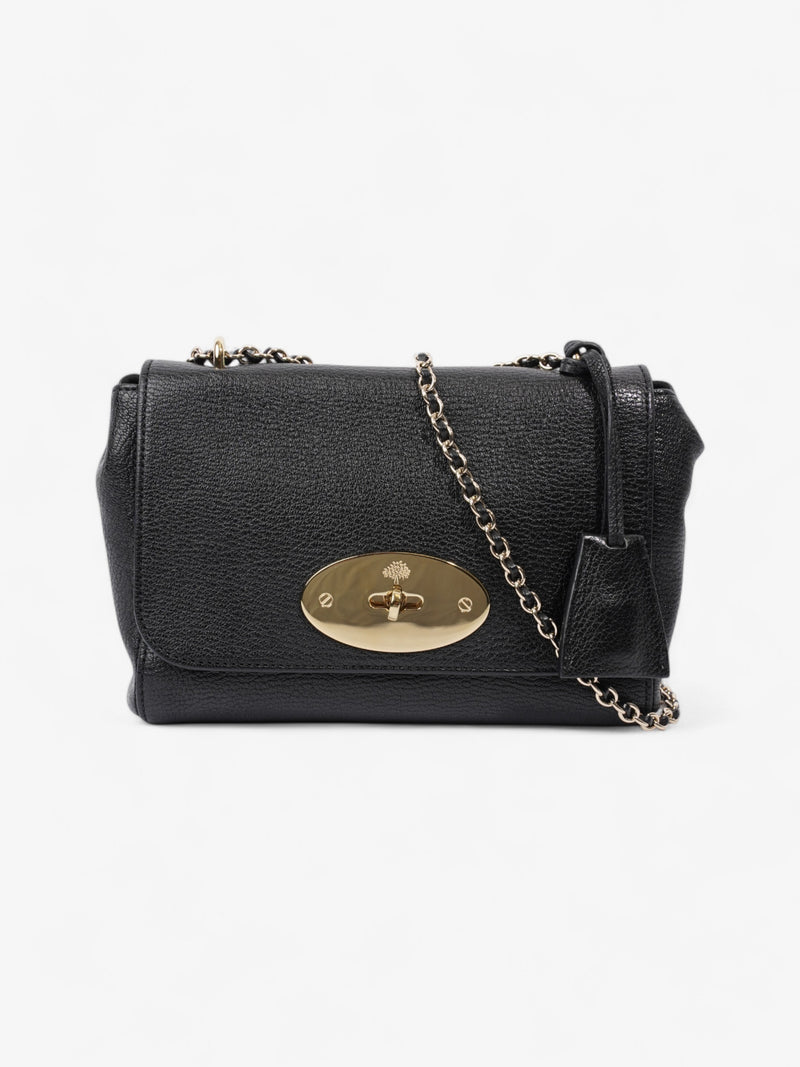  Mulberry Lily Black Goatskin Leather