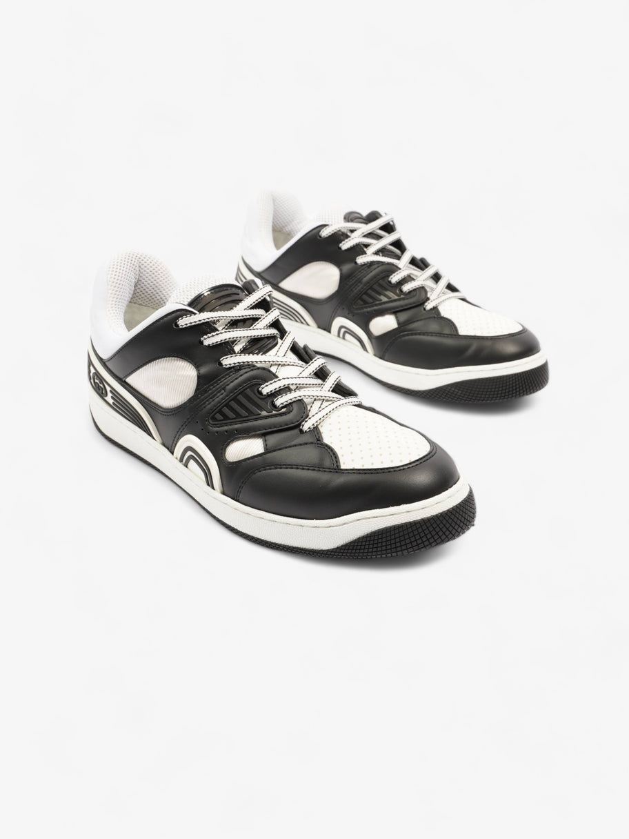 Basket Low-top Sneakers White / Black Leather EU 44 UK 10 Image 2