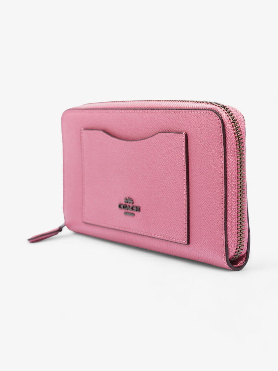 Coach Zip Wallet Pink / Pink Leather Image 3