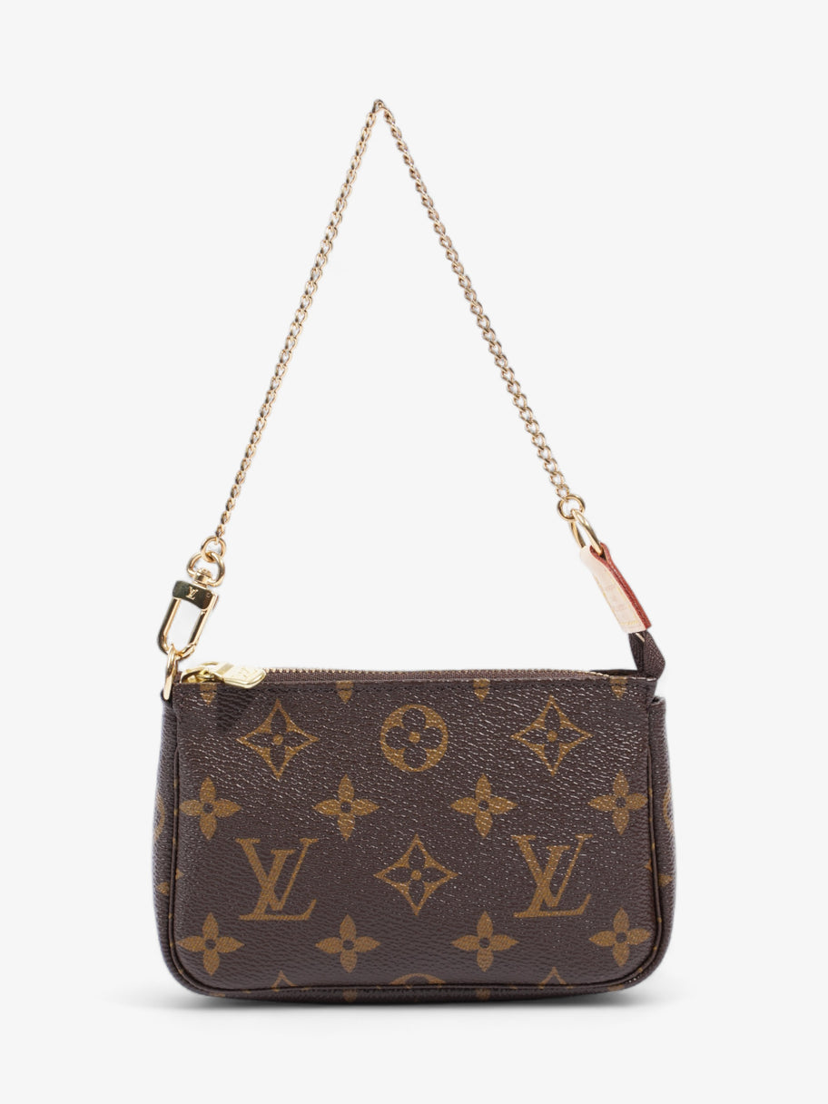 Louis Vuitton Mini Pochette Accessoires Monogram Coated Canvas Image 4