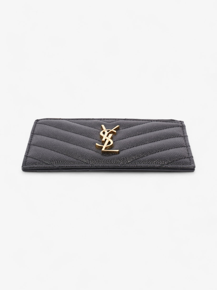 Saint Laurent Fragments Zip Card Case Black Leather Image 5