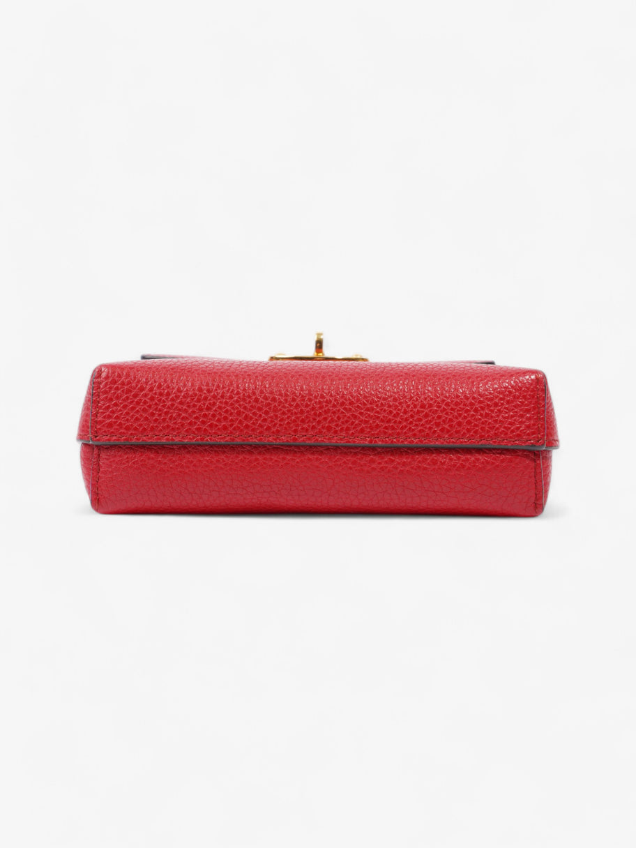 Mulberry Darley Wristlet Red Grained Leather Image 5