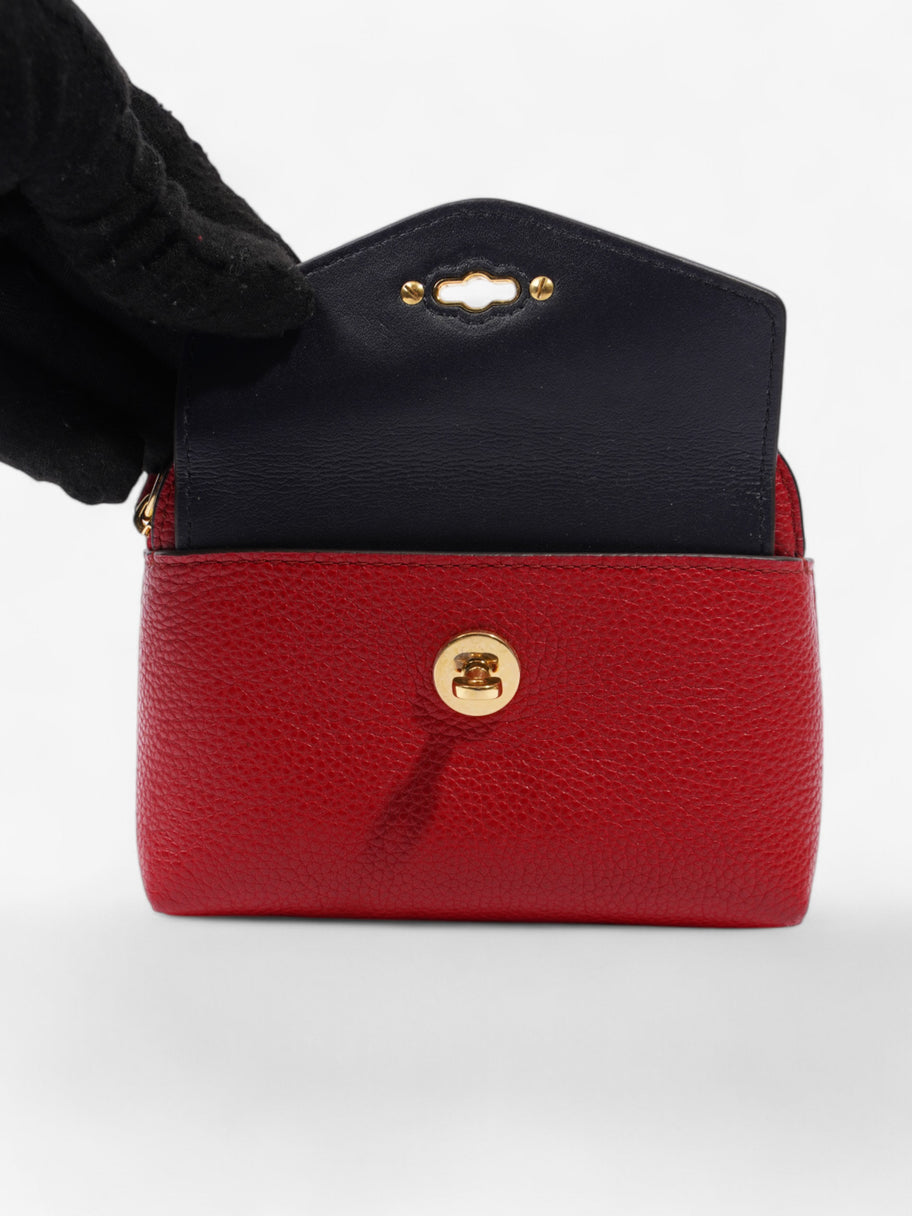 Mulberry Darley Wristlet Red Grained Leather Image 7