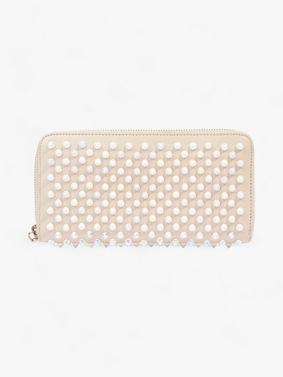 Christian Louboutin Studded Wallet Cream / Multicolour Leather Image 1