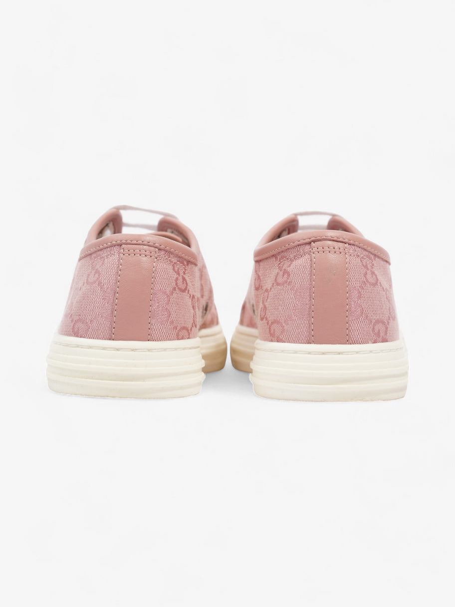 Gucci GG Low-top Sneakers Pink Canvas EU 37.5 UK 4.5 Image 6