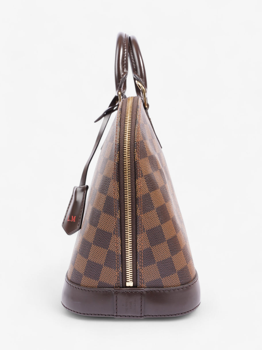 Louis Vuitton Alma Damier Ebene Coated Canvas PM Image 3