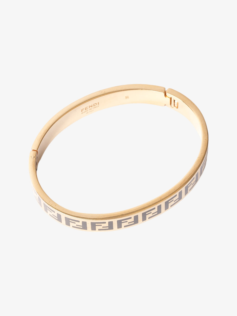 Fendi Forever Fendi Bracelet Gold / Black Base Metal Small (Circumference - 14-16cm) Image 2