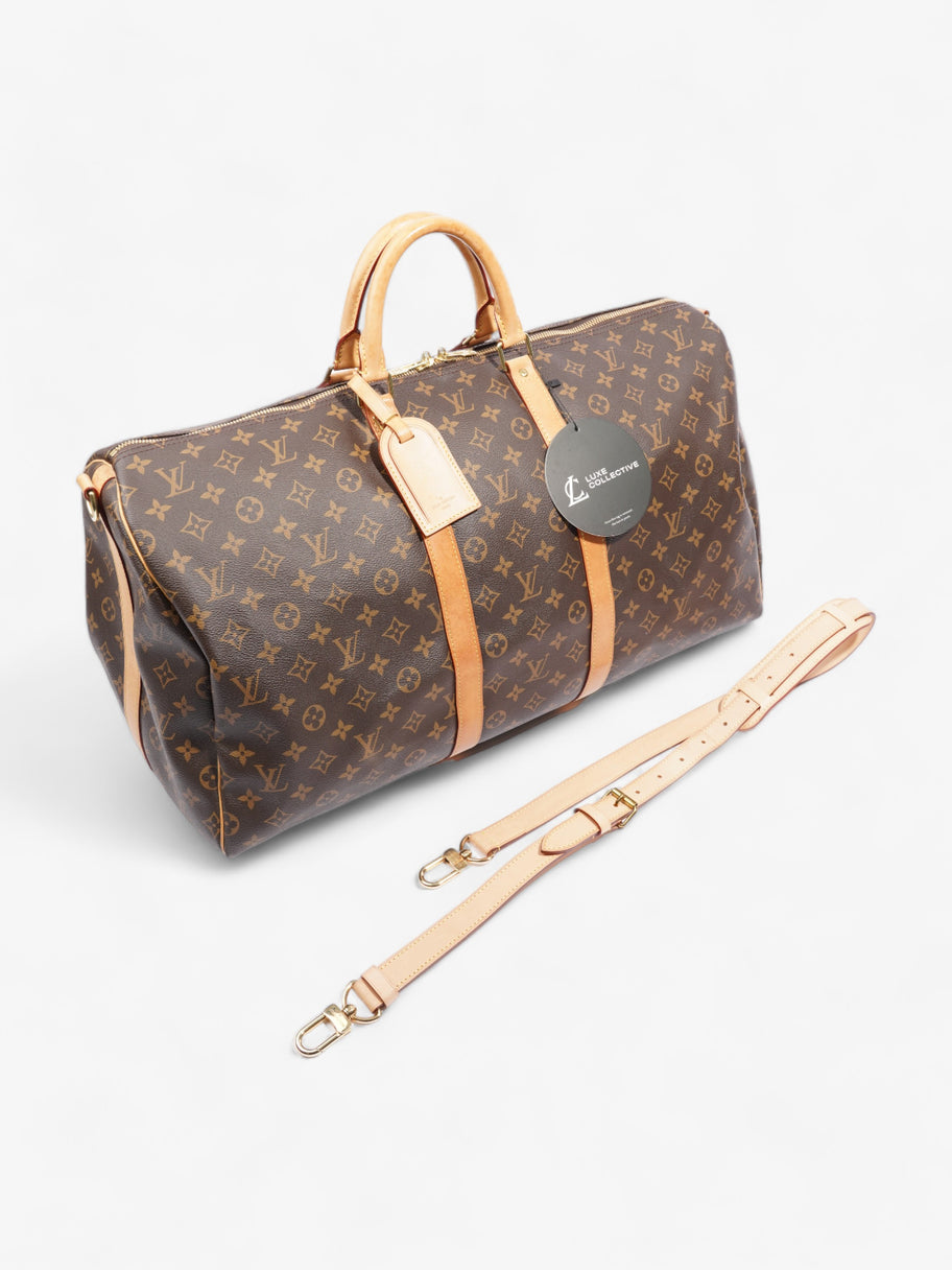 Keepall Bandouliere  Monogram Coated Canvas 55 Image 8