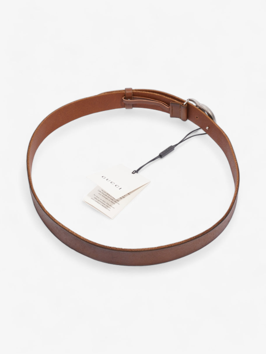 Gucci GG Marmont Thin Belt Tan Leather 90cm 36