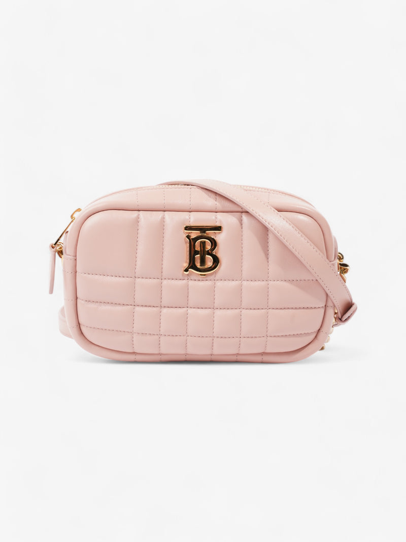  Burberry Lola Camera Bag Pink Nappa Leather Small