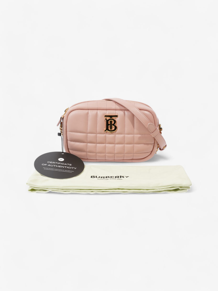 Burberry Lola Camera Bag Pink Nappa Leather Small Image 9