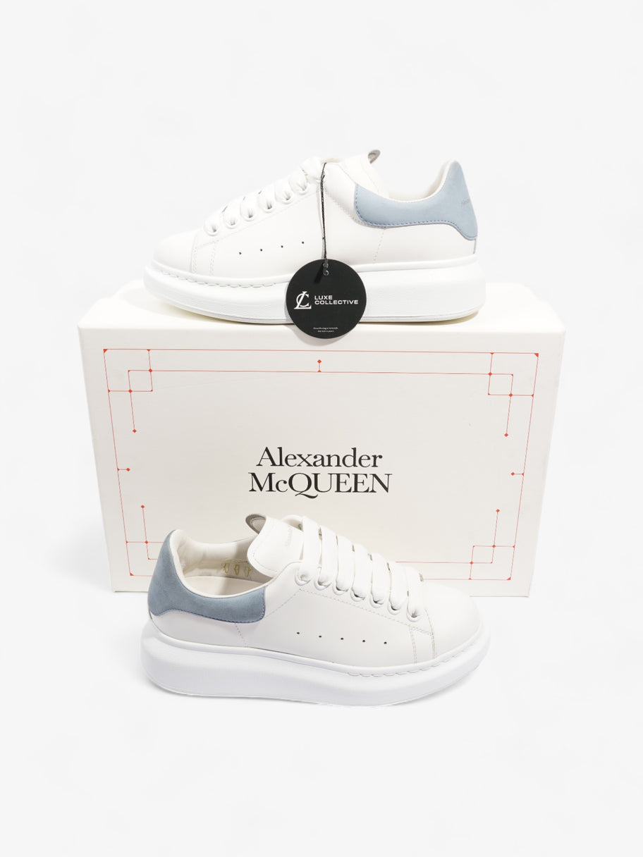 Oversized Sneakers White / Blue Tab Leather EU 37 UK 4 Image 10