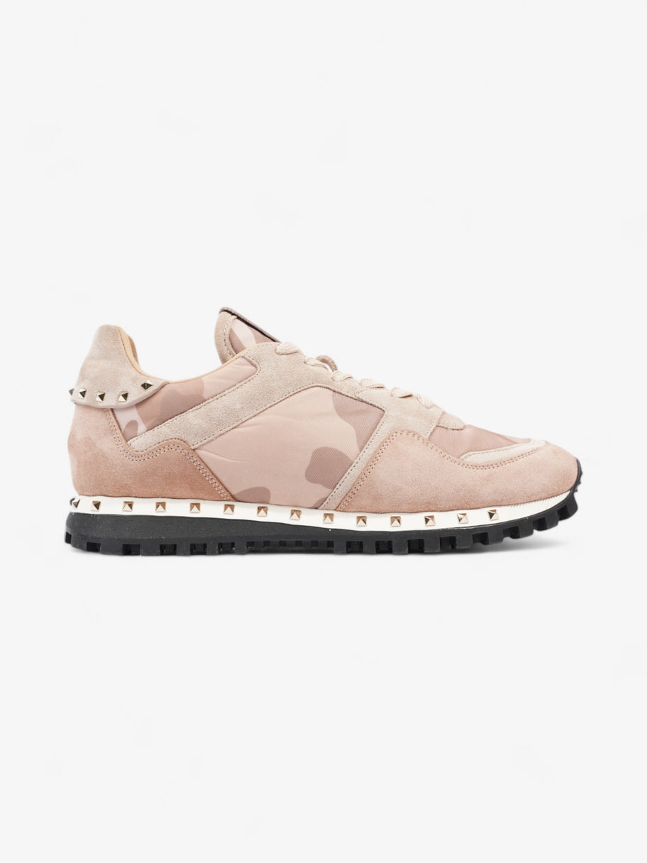 Valentino Rockstud Sneakers Pink / Beige Suede EU 39 UK 6 Image 1