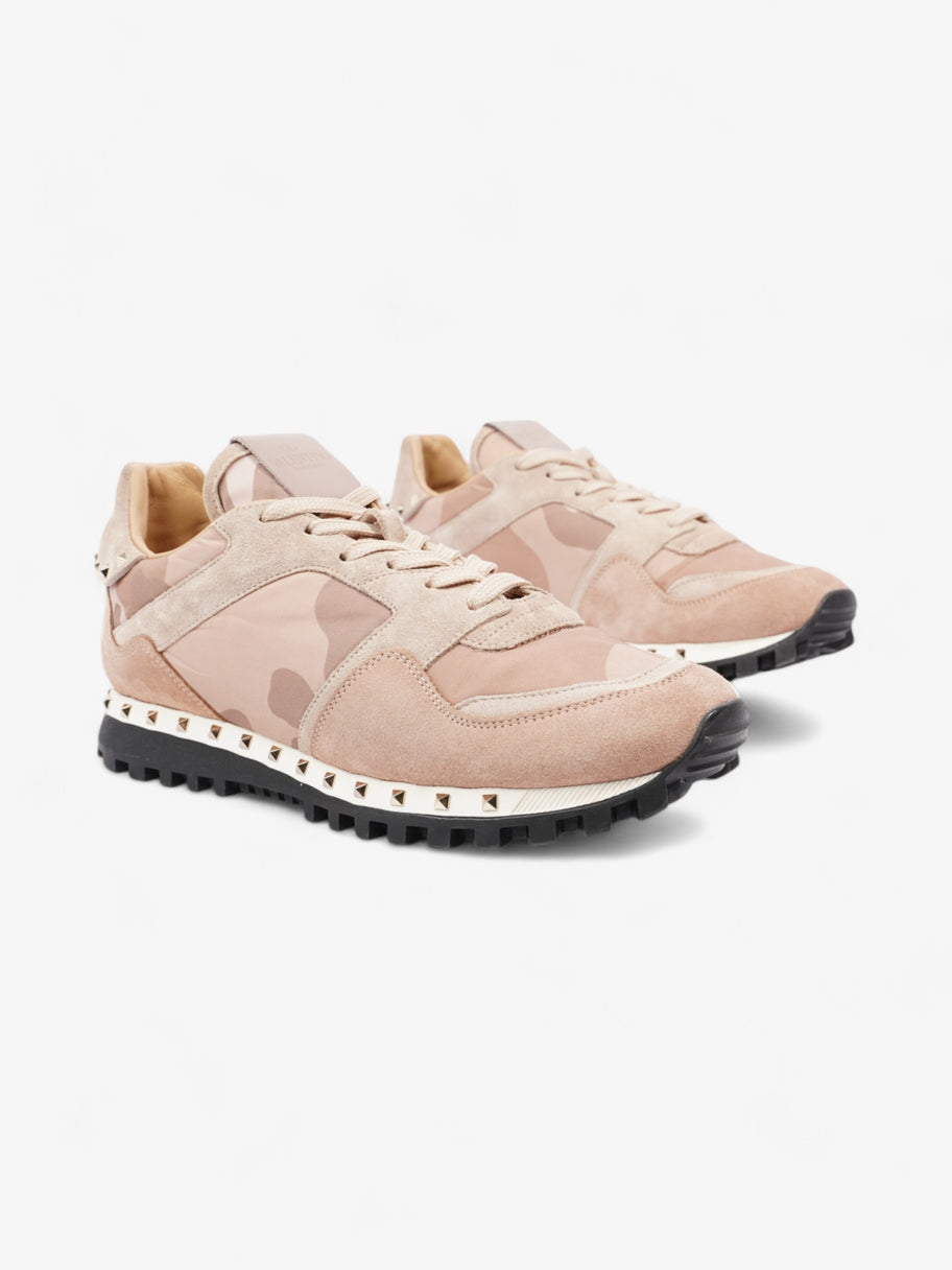 Valentino Rockstud Sneakers Pink / Beige Suede EU 39 UK 6 Image 2