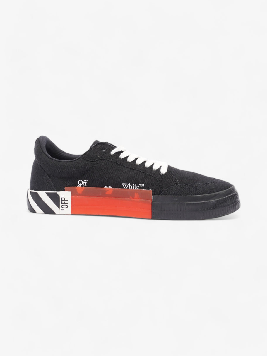 Off White Vulcanized Sneakers Black / White / Red Canvas EU 44 UK 10 Image 4