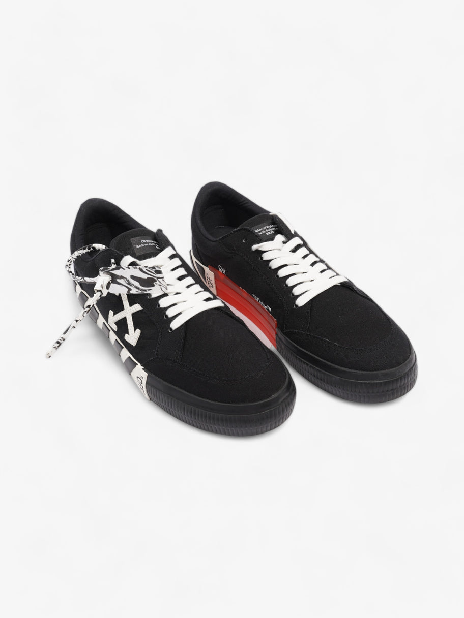 Off White Vulcanized Sneakers Black / White / Red Canvas EU 44 UK 10 Image 8