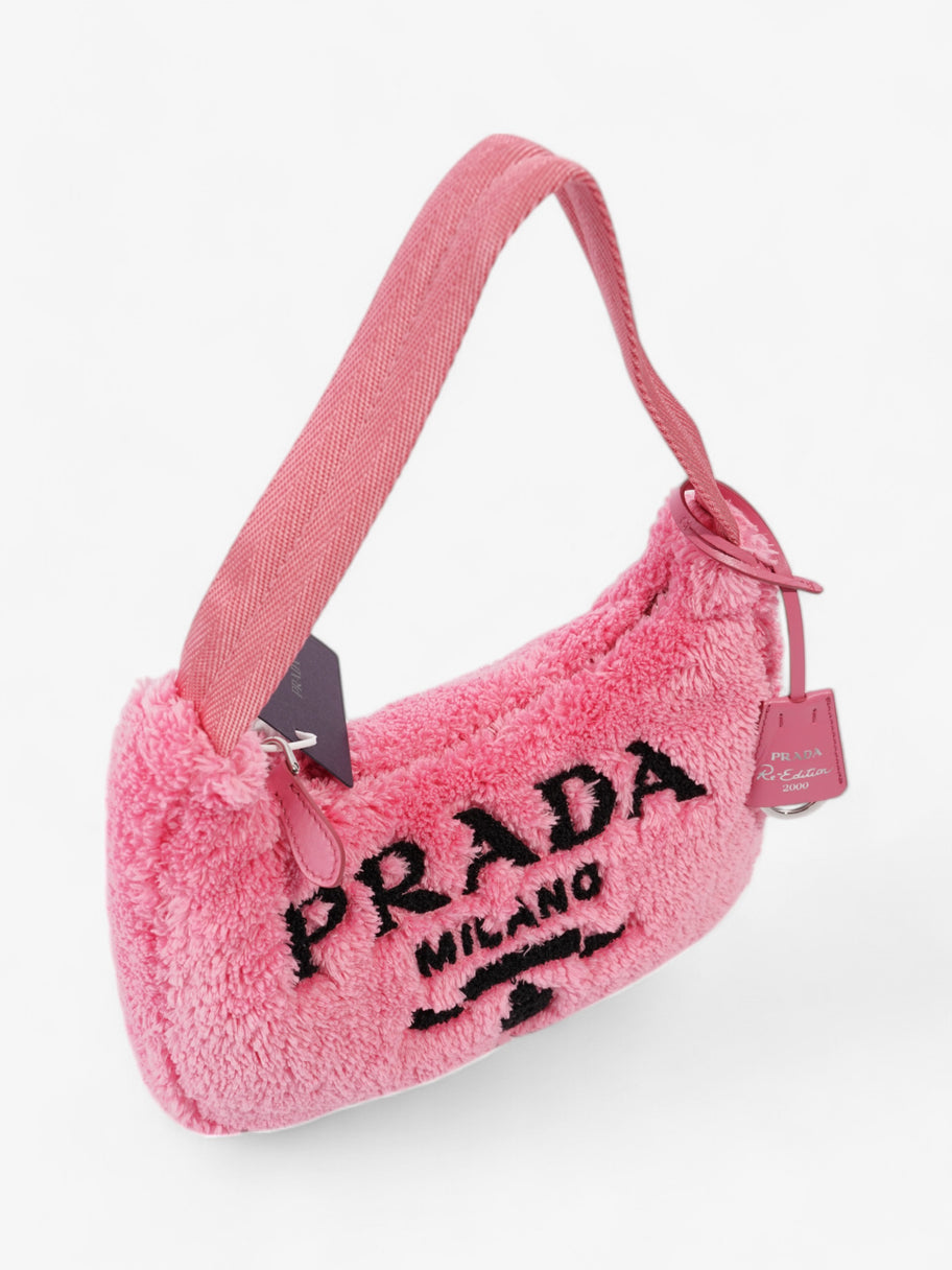 Prada Re-Edition 2000 Pink / Black Fabric Mini Image 7