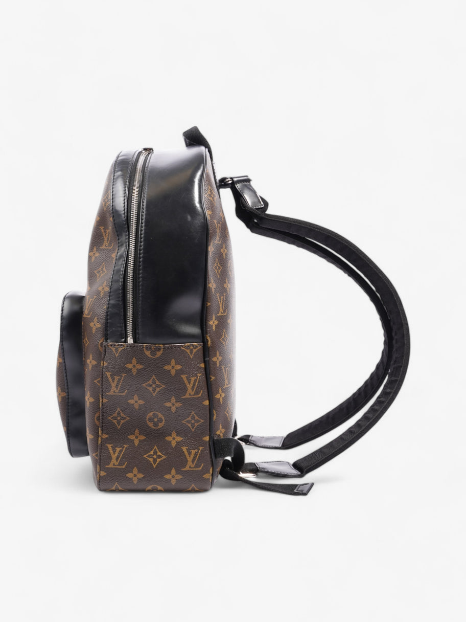 Louis Vuitton Josh Backpack Monogram / Black Coated Canvas Image 3