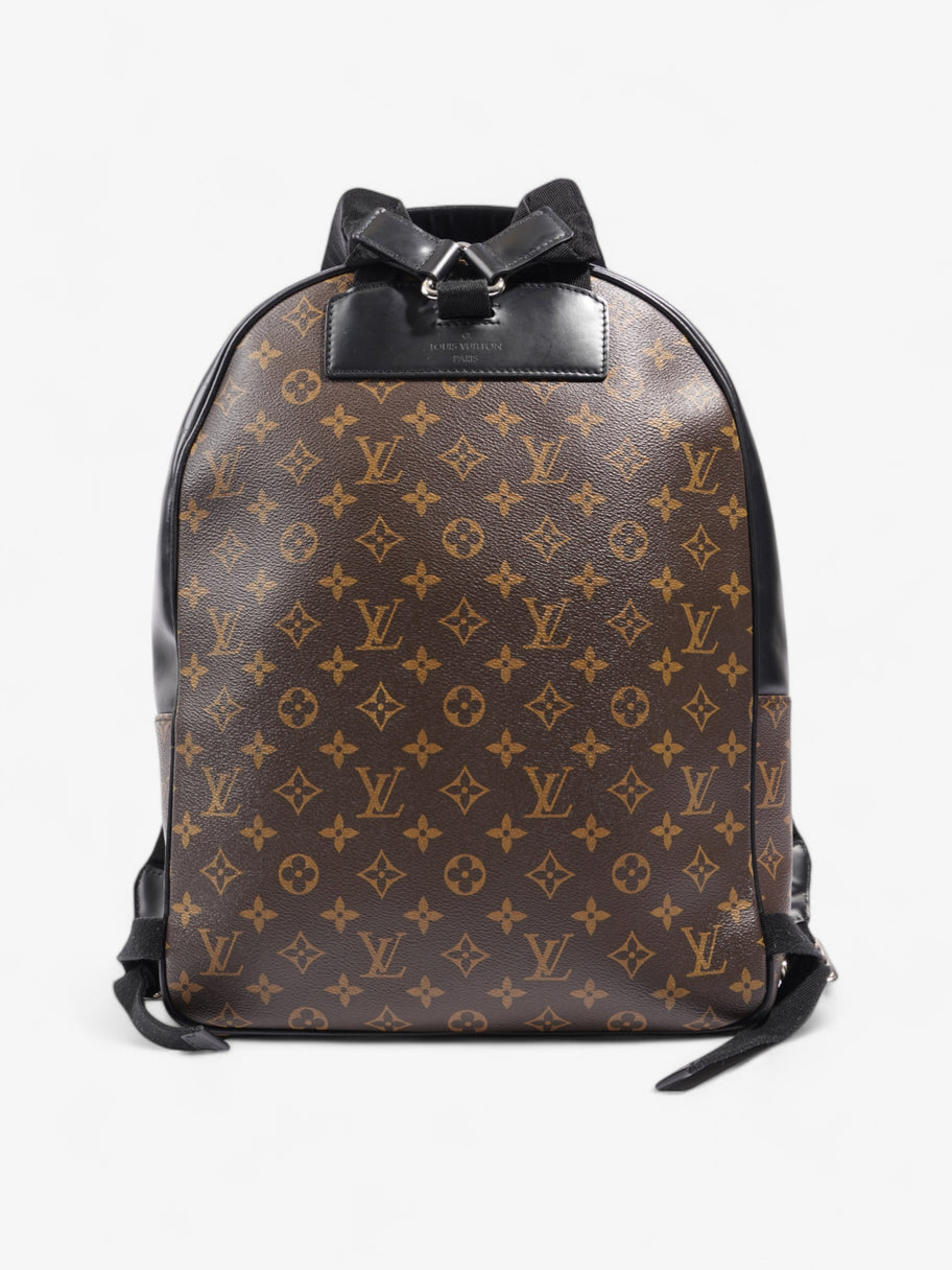 Louis Vuitton Josh Backpack Monogram / Black Coated Canvas Image 4