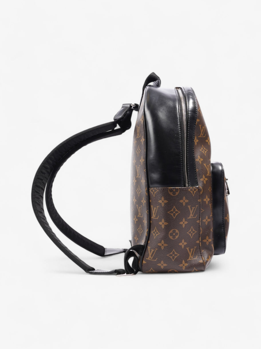 Louis Vuitton Josh Backpack Monogram / Black Coated Canvas Image 5