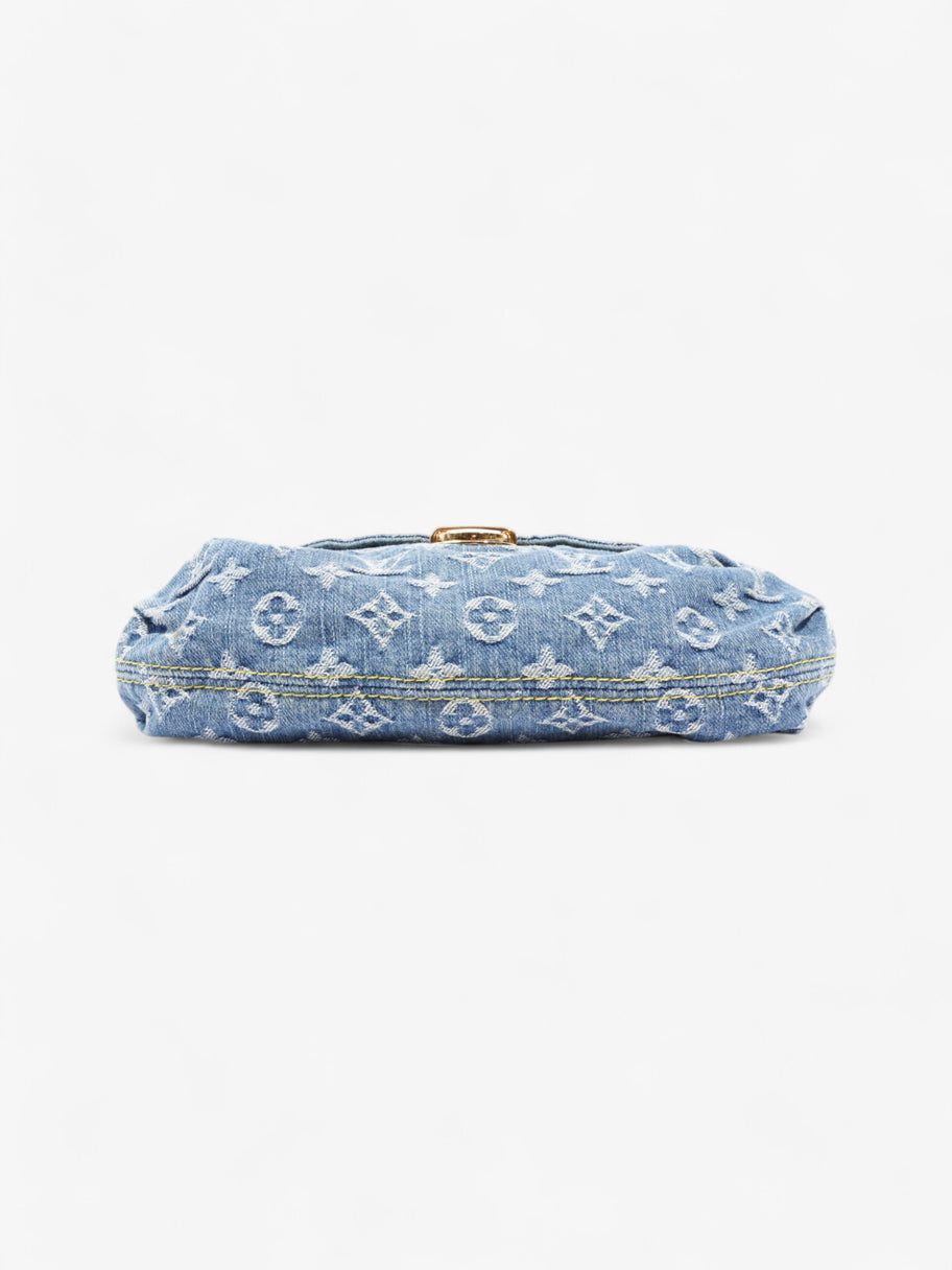 Louis Vuitton Pleaty Blue Denim Image 6