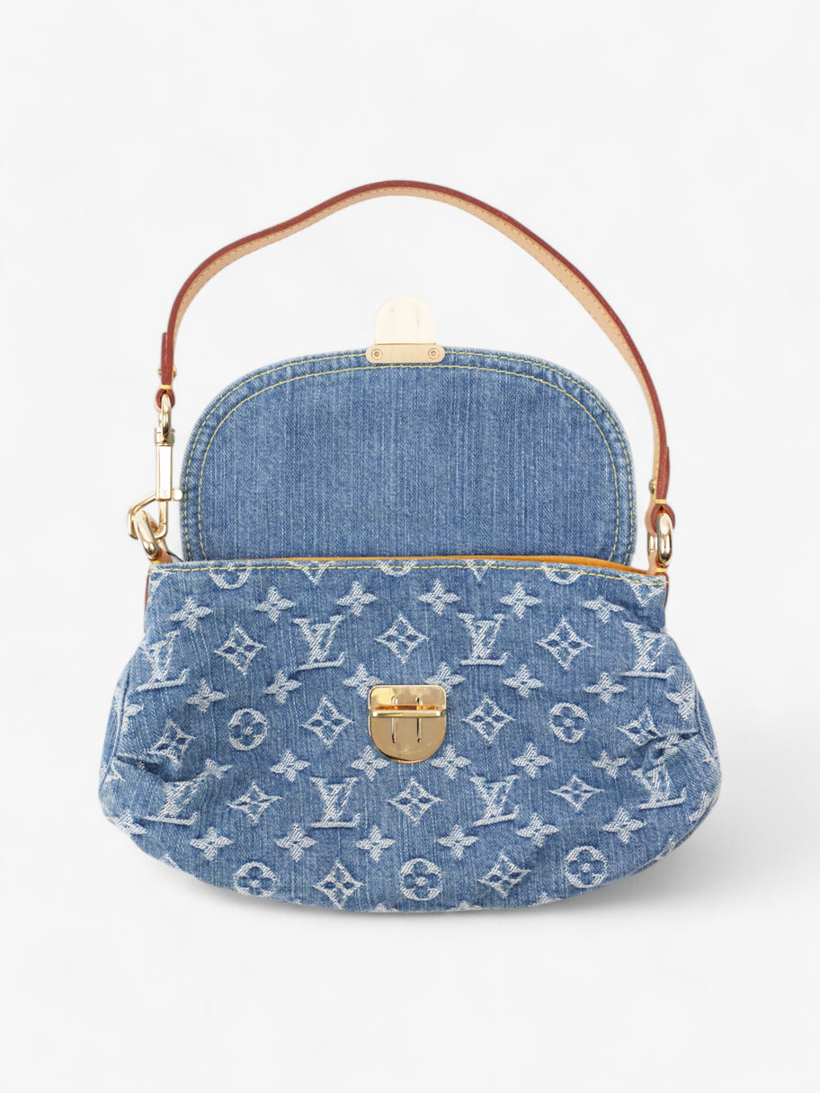 Louis Vuitton Pleaty Blue Denim Image 9