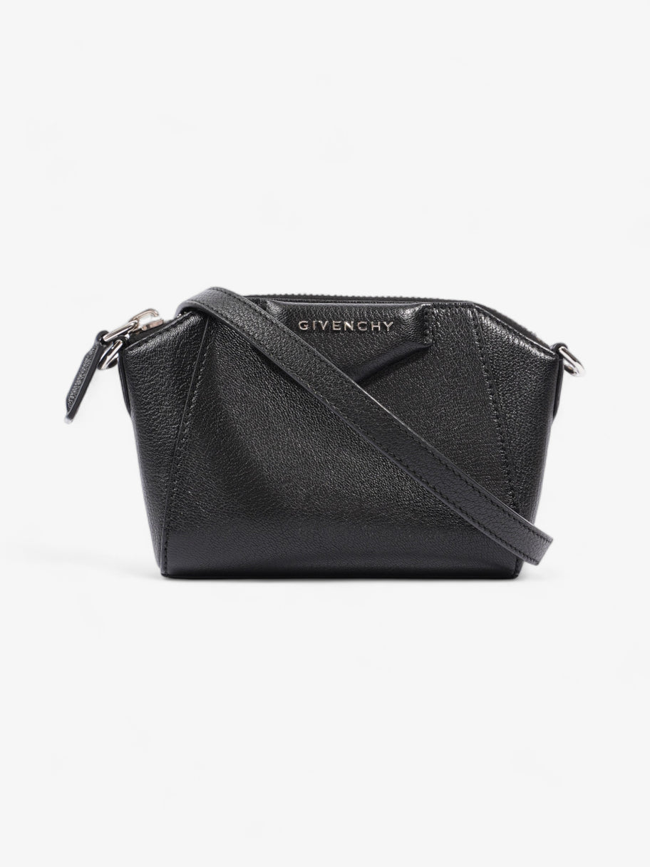 Antigona Nano Black Leather Image 1