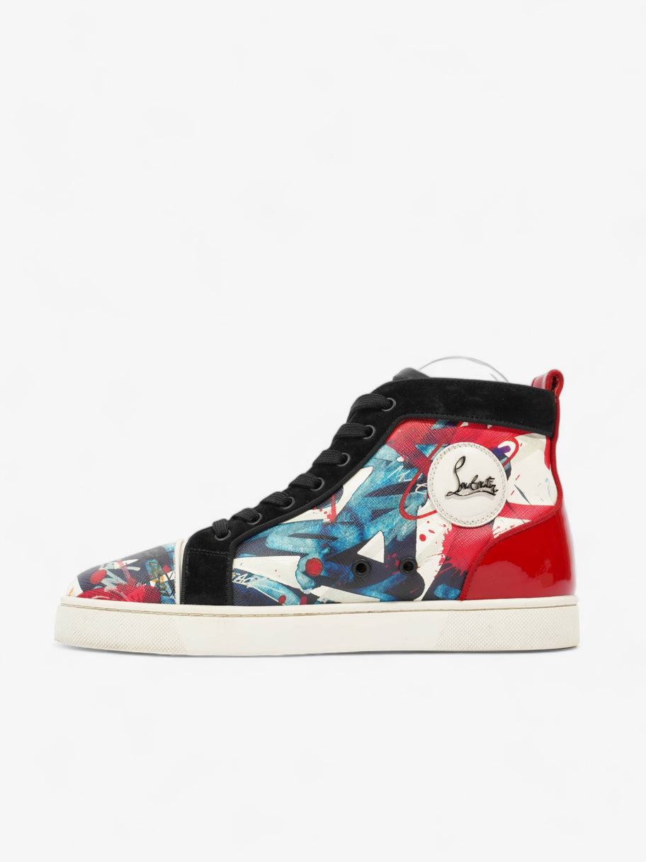 Louis Flat High-top Multicolour / White / Red Leather EU 39.5 UK 6.5 Image 3