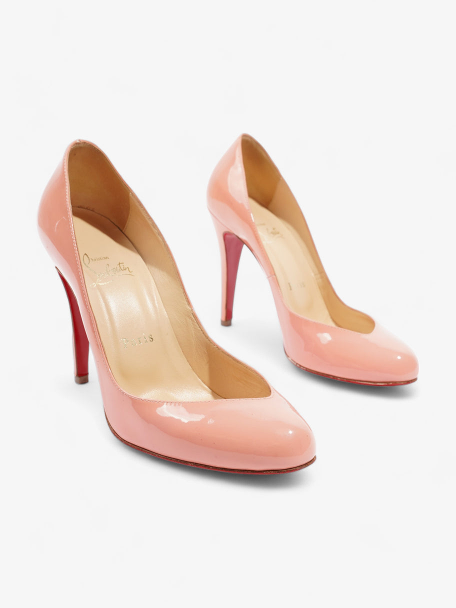 Pink patent leather pumps hotsell