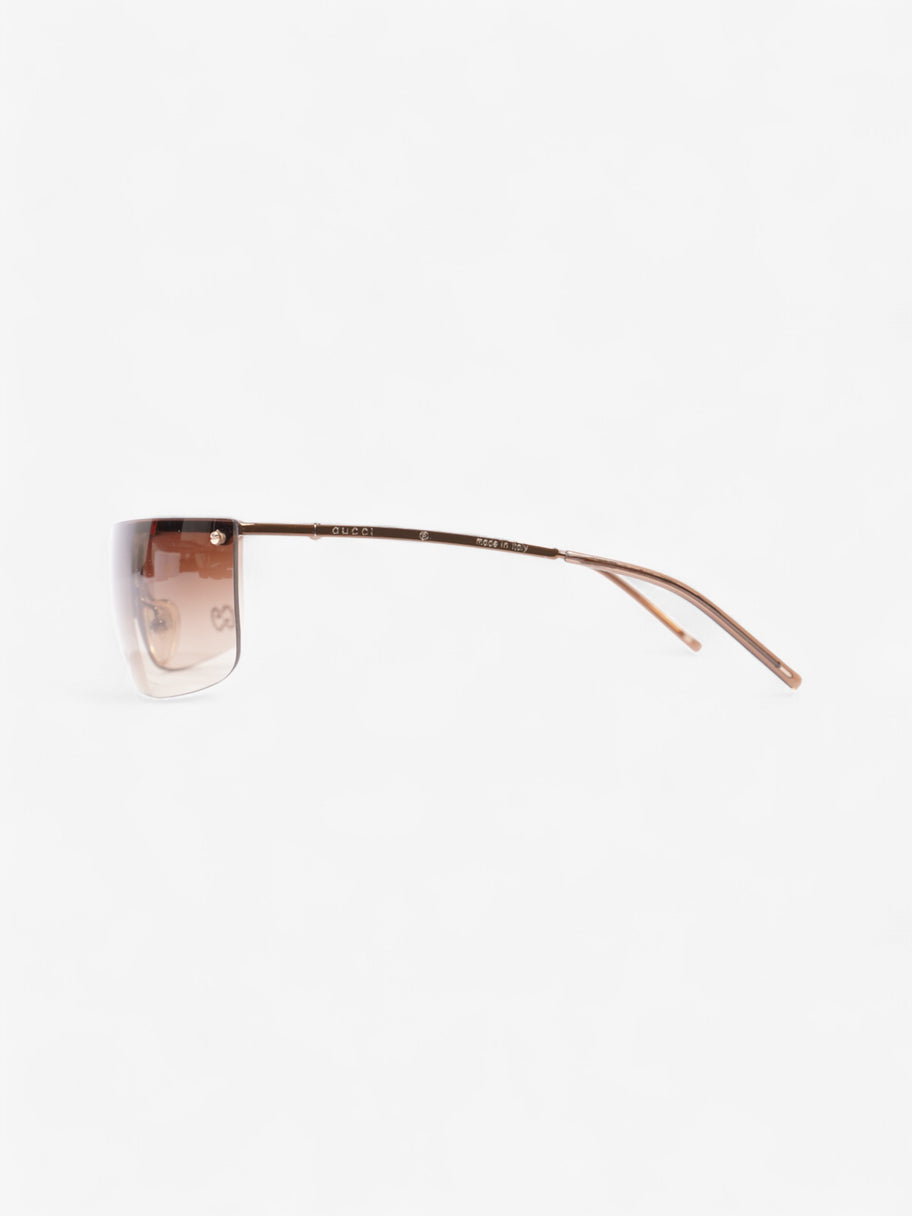 Gucci GG Diamante Sunglasses Brown Acetate Image 2